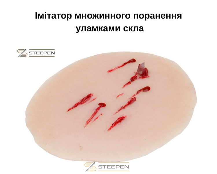 Імітатор множинного поранення уламками скла TS43-10 фото